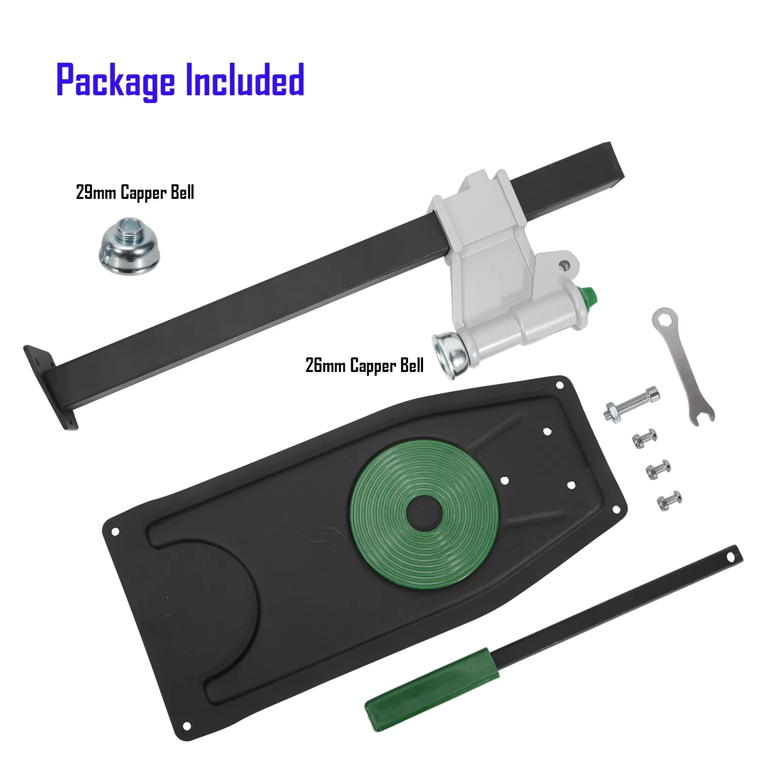 Manual Bottle Capper 26mm & 29mm Crown Capper, Heavy Duty Metal Easy Action Bench Bottle Capper for Home Brewing