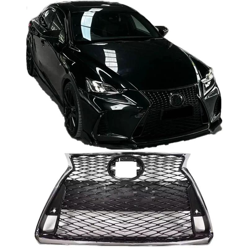 

For 2016-2020 Lexus IS300H IS350 Car Grille F-Sport Grille with Fog Lamp Cover