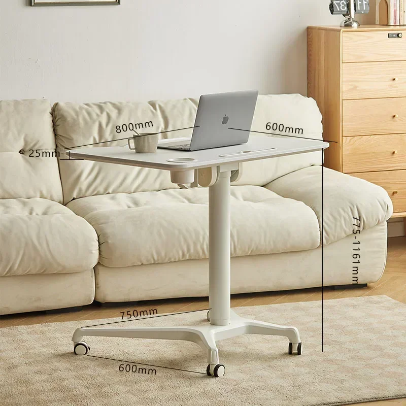 Escritorio de Oficina para Laptop con Elevación, Estilo Minimalista, Mesa de Trabajo Elevable, Mesa para Libros, Mesa de Estudio, Muebles para Hotel