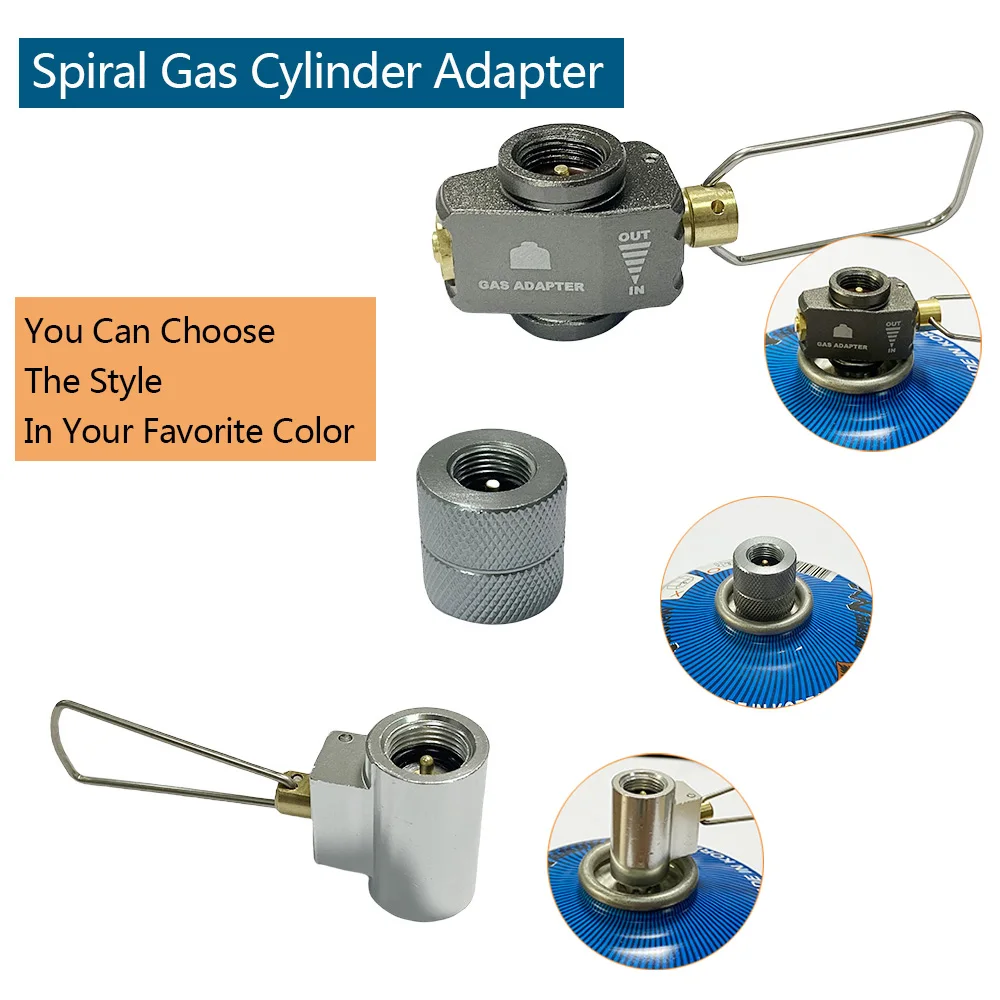موقد للتخييم البروبان عبوة محول موقد غاز محول تعبئة الغاز البيوتان اسطوانة خزان غاز البترول المسال التوقف معدات التخييم