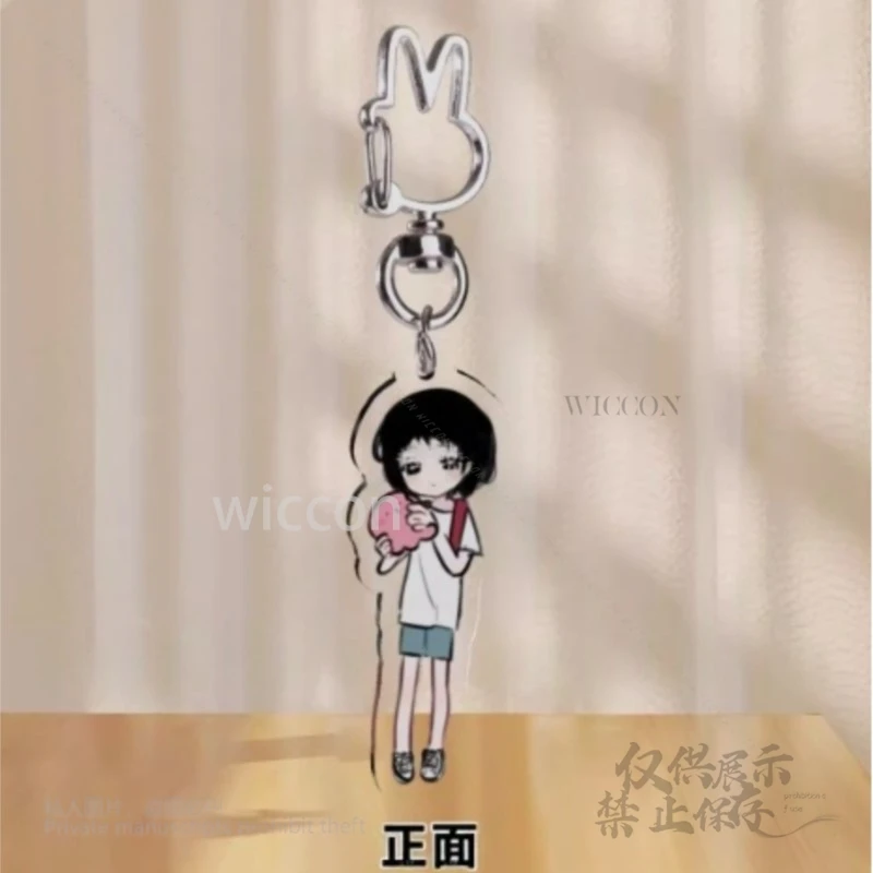 أنيمي Takopii لا Genzai تأثيري الدعائم المفاتيح ملحق مفتاح Cahin الاكريليك قلادة الأخطبوط الصغير المفاتيح هالوين النساء الطرف