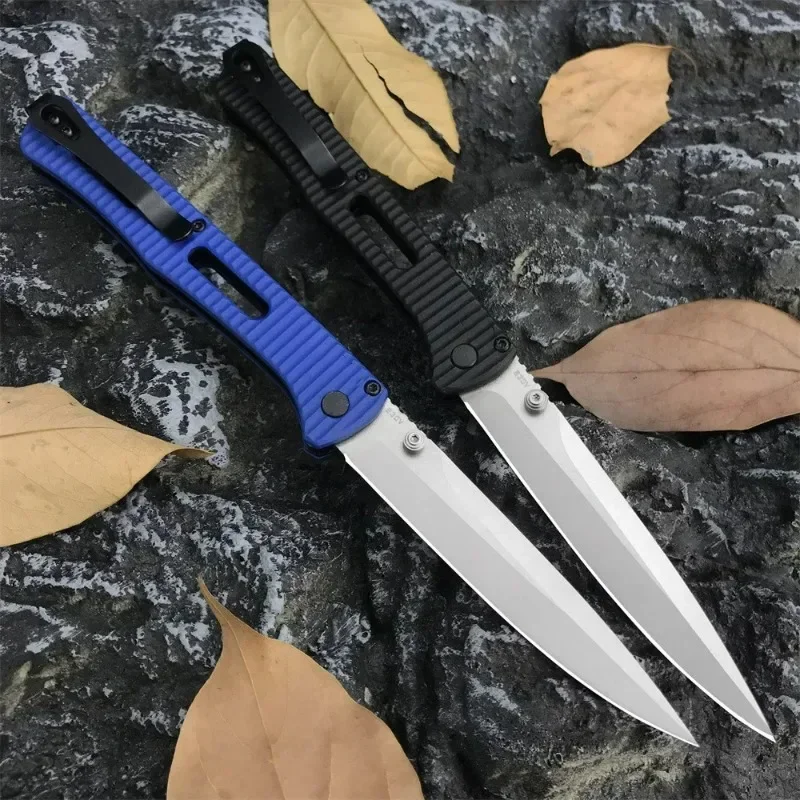 

BM417 Outdoor Folding Knife High Hardness Camping Survival Multi-function Self-Defense High Hardness Knife EDC Cutting Tools