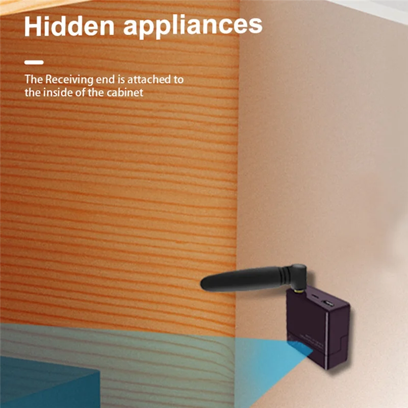 AB25-Wireless Infrared Repeater Signal Booster Kit USB Powered Transmitter And Receiver WL-BIRE