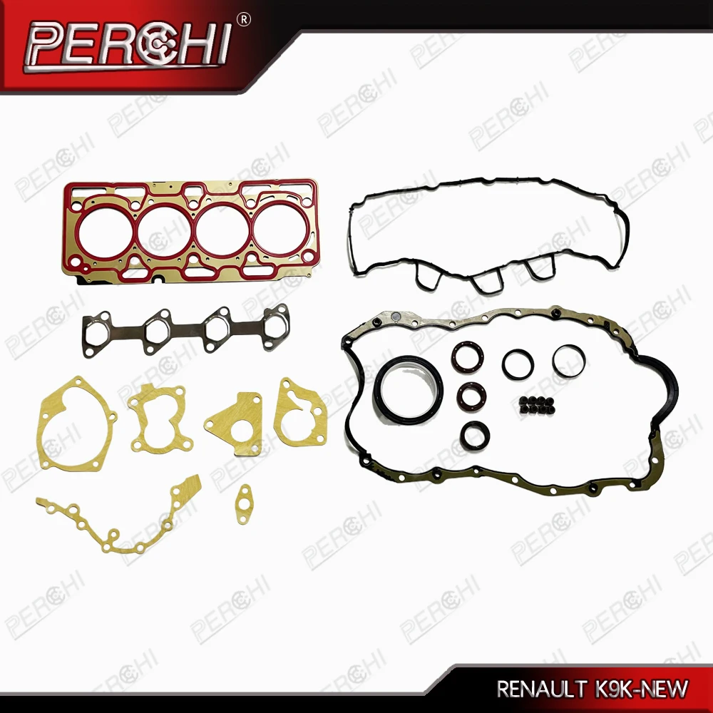 

Engine Rebuilding Kits for Renault K9K 656, 658,667 678,858 MEGANE III MODUS / GRAND MODUS FLUENCE 1.5 10101-00Q0L Gasket Set