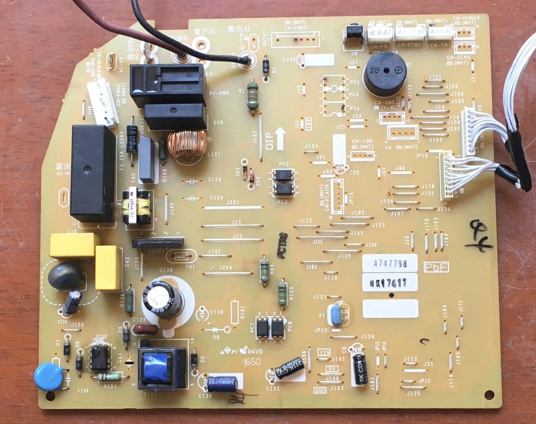 A747798 main board circuit board