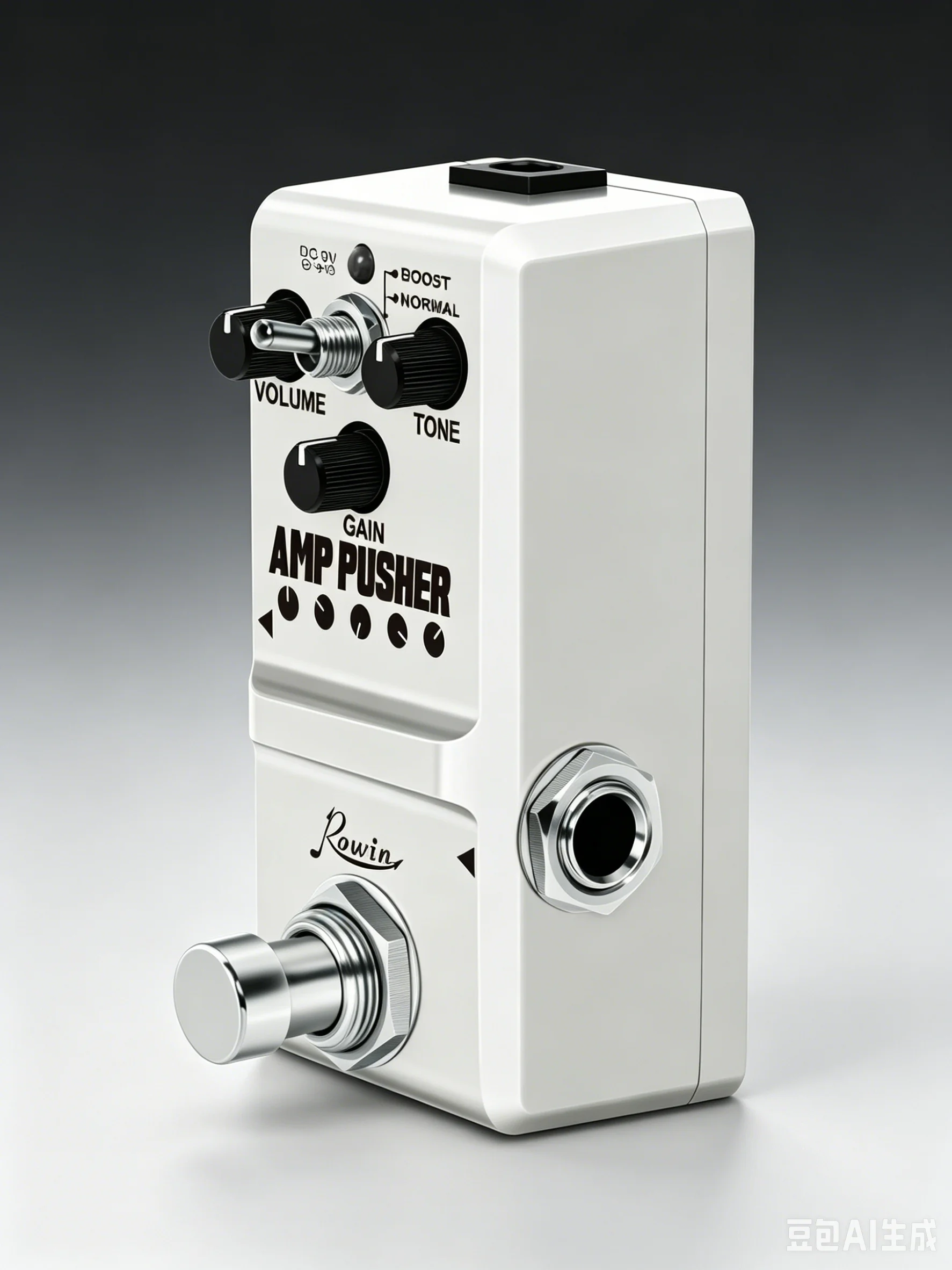 ROWIN LN-323 AMP PUSHER Mini Warm Tube Overdrive Pedal, 2 Modes True Bypass Guitar Effects image 3