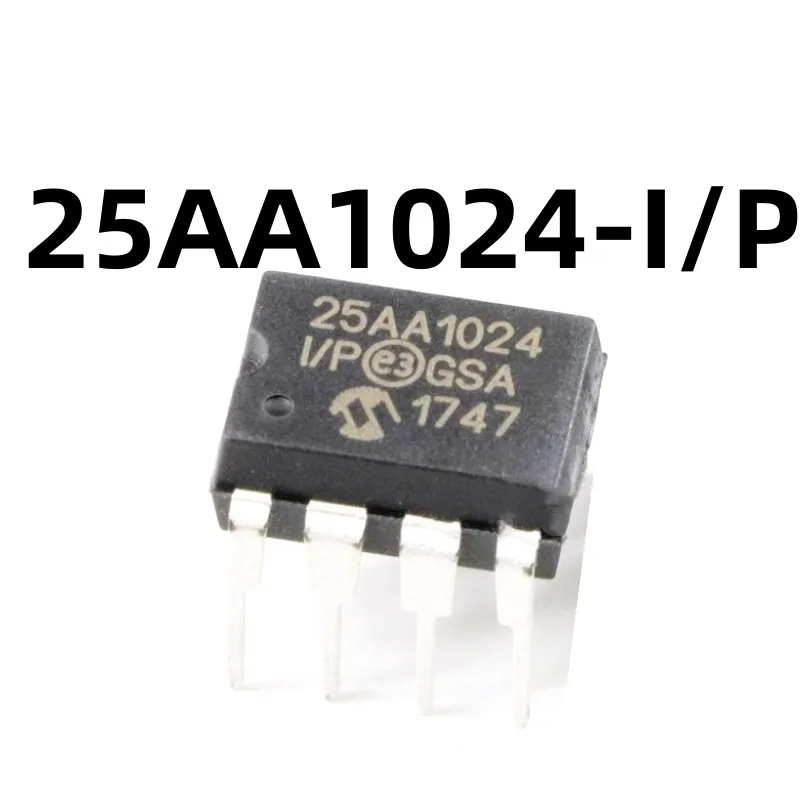 5-10pcs   25AA1024-I/P    Screen printing  25AA1024  100% brand new and original