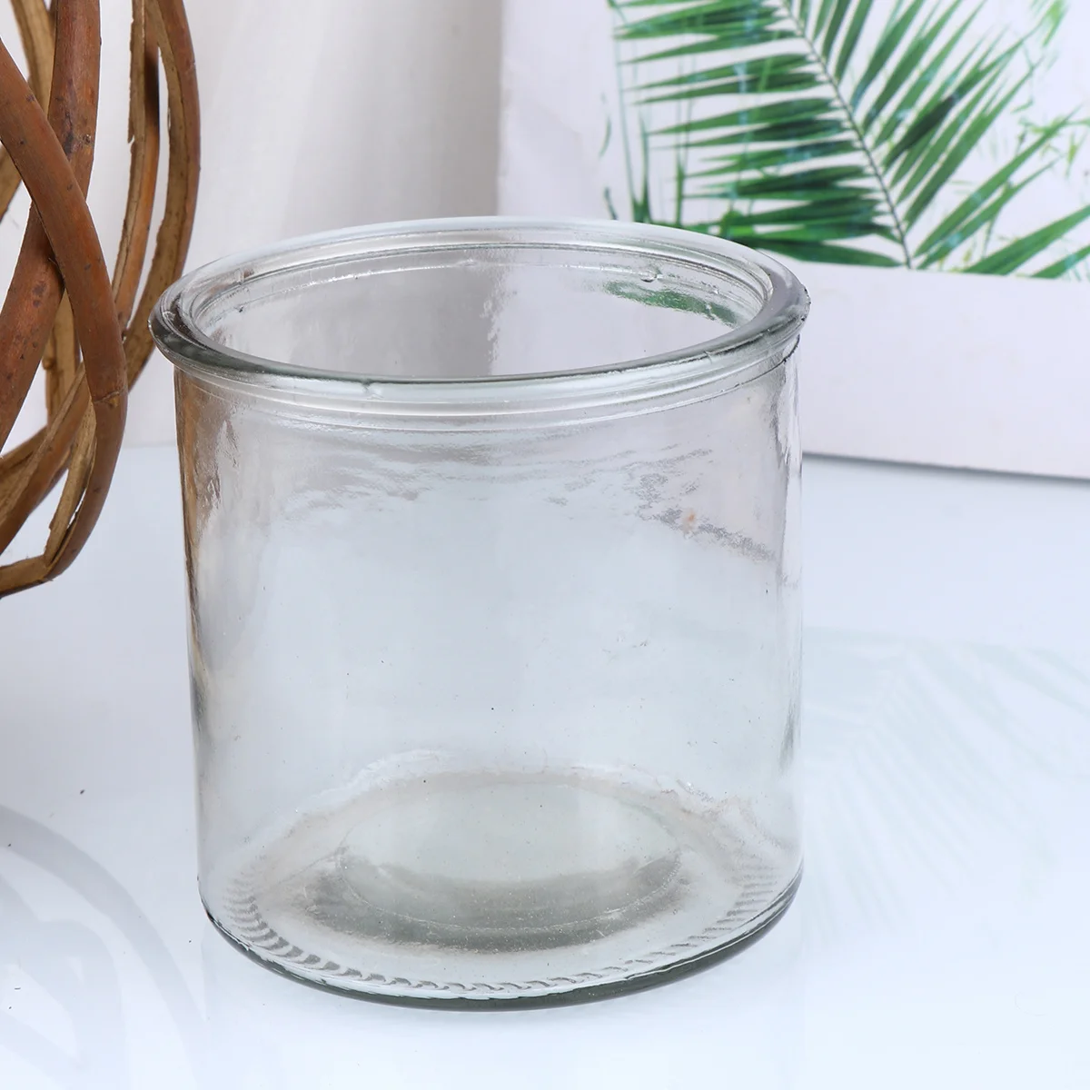 

1Pcs Large Wood Color Hemp Rope Wicker Holder Premium Material Vintage Rope Stick for Home Office Wedding Gift