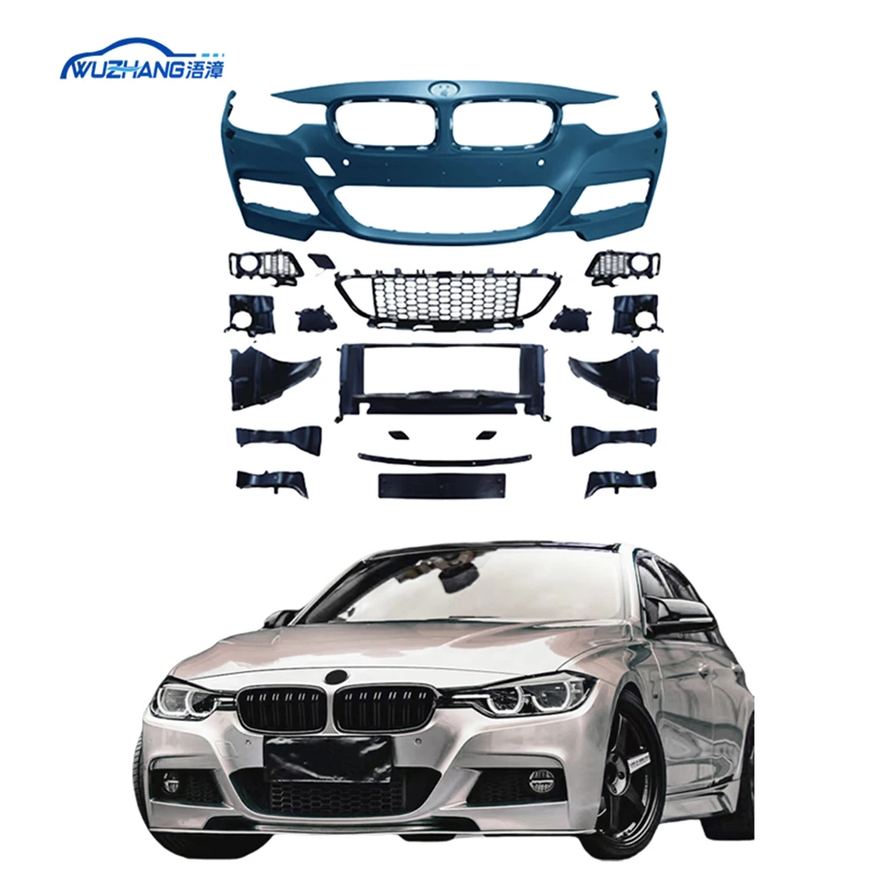 

For BMW F30 F35 3 Series 2012-2019 Upgrade to M Sport Body Kit Rear Bumper Side Skirt Front Bumper Auto Parts Manufacturer