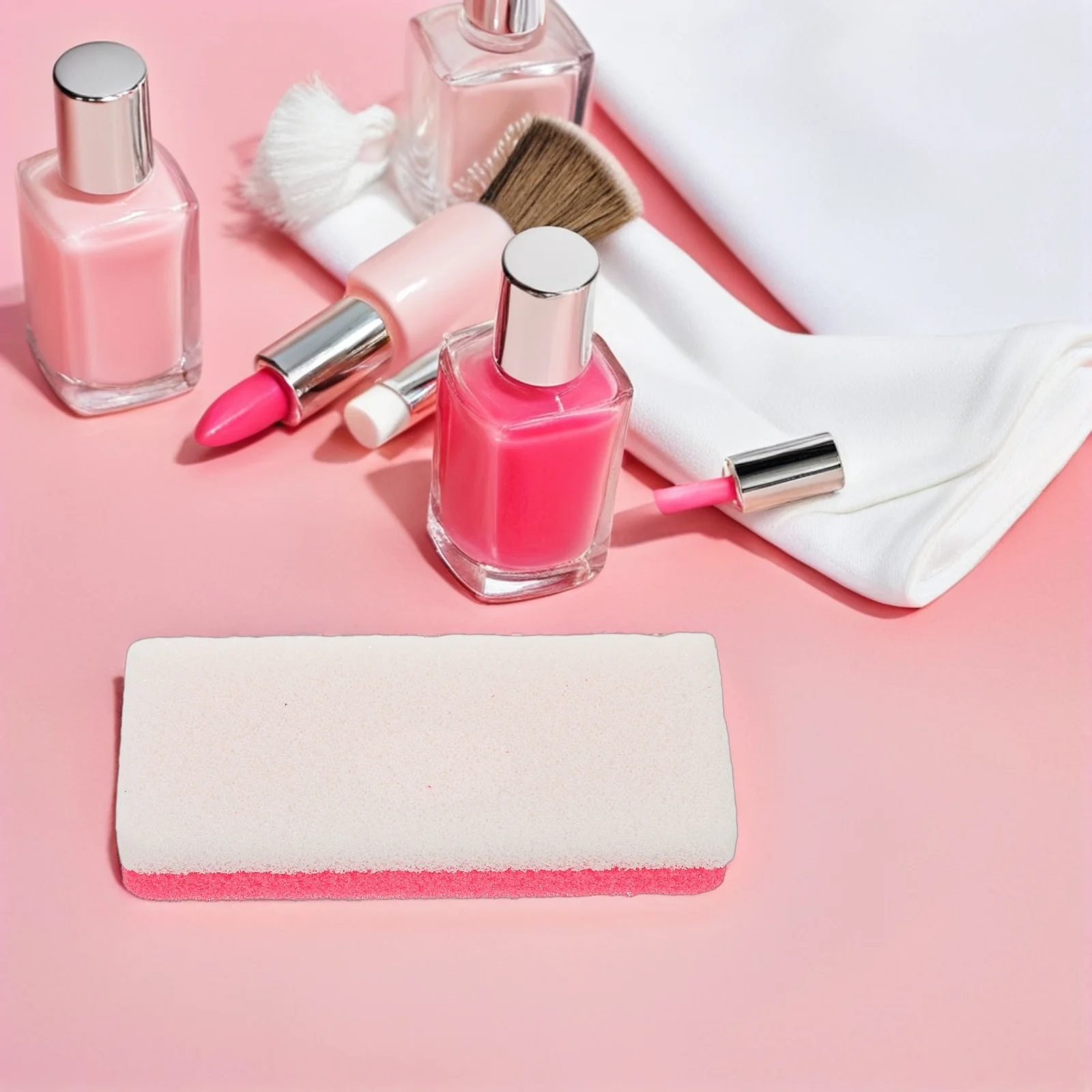 10개입 발 각질 제거용 양면 페디큐어 도구 가벼운 미니 연마석 발 스크러버