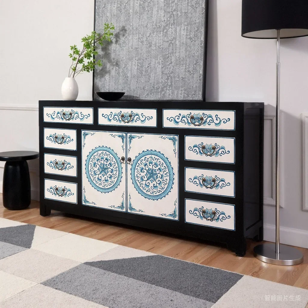 Picture 4: Household kitchen locker painted storage decoration