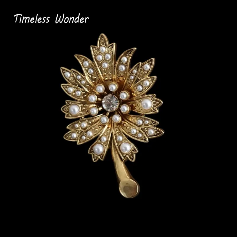 

Вечная элегантность: изысканная брошь-цветок с цирконами для женщин, дизайнерское украшение, трендовый, изысканный, редкий, тяжелый подарок, модель 5283