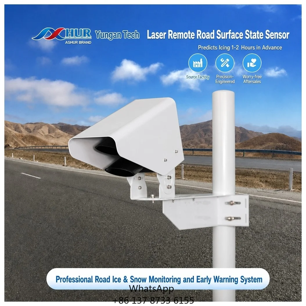 Heavy Traffic Flow Frequent Traffic Accidents Area Embedded Road Surface Sensor RS485 4-20mA DC12-24V CE