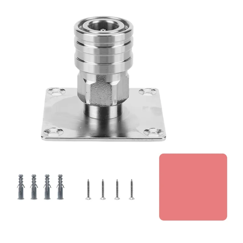 

AA01-Настенный держатель насадки для пенопласта с быстрыми разъемами 1/4 дюйма Стеллаж для хранения из нержавеющей стали