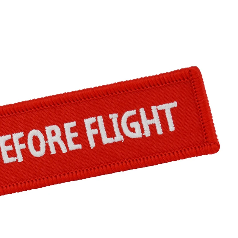 قبلني قبل الطيران مفتاح سلسلة التسمية التطريز المفاتيح مع سلسلة مفاتيح طائرة معدنية لهدايا الطيران سلاسل المفاتيح سيارة #4