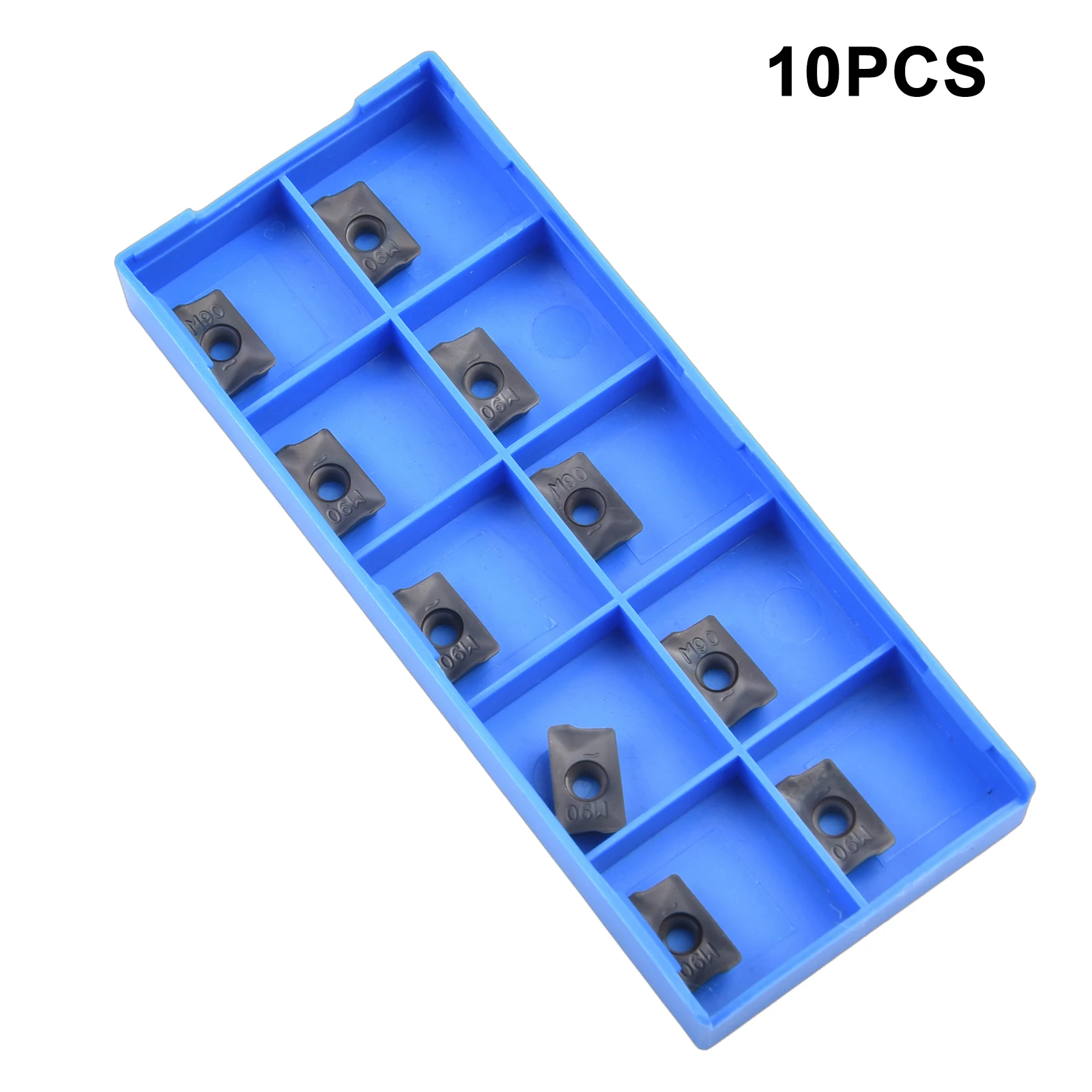 10Pcs APKT1003PDR IC908 Carbide Inserts Indexable Turning Tool For Steel Cast Iron For Semi Finishing Rough Machining CNC