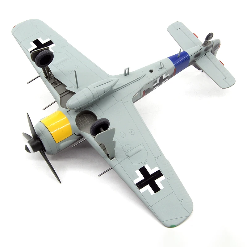 1/72 Scale 36360 German FW190A-8 Fighter JG54 Wing 3rd Battalion Finished Militarized Combat Aircraft Model Toy Gift