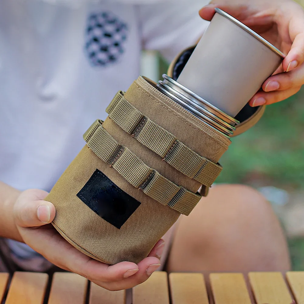 

Сумка Molle для занятий спортом на открытом воздухе, туристическая нейлоновая сумка для хранения, тактическая многофункциональная Защитная крышка для бутылки с водой, Сумка Molle