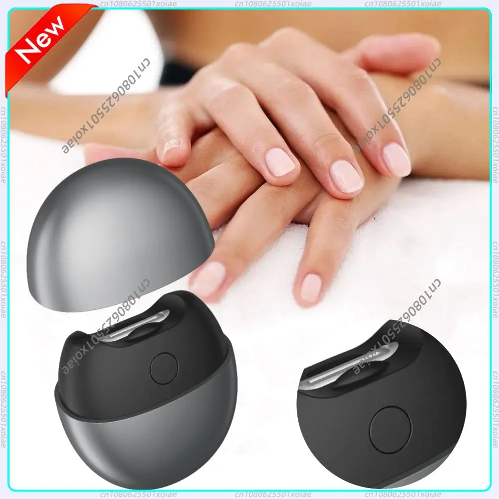 

Electric Automatic Nail Clipper with Light and Scraps Storage Rechargeable Fingernail Trimmer for Seniors and Adults