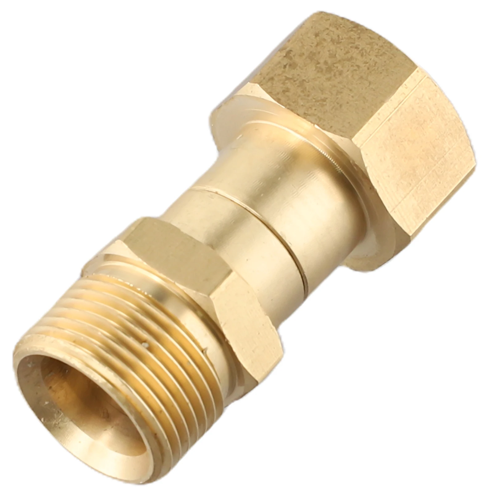 High Pressure Washer Swivel Joint Connector Hose Fitting M22 14mm Anti-tangle Thread 360Degree Rotation Hose Connector