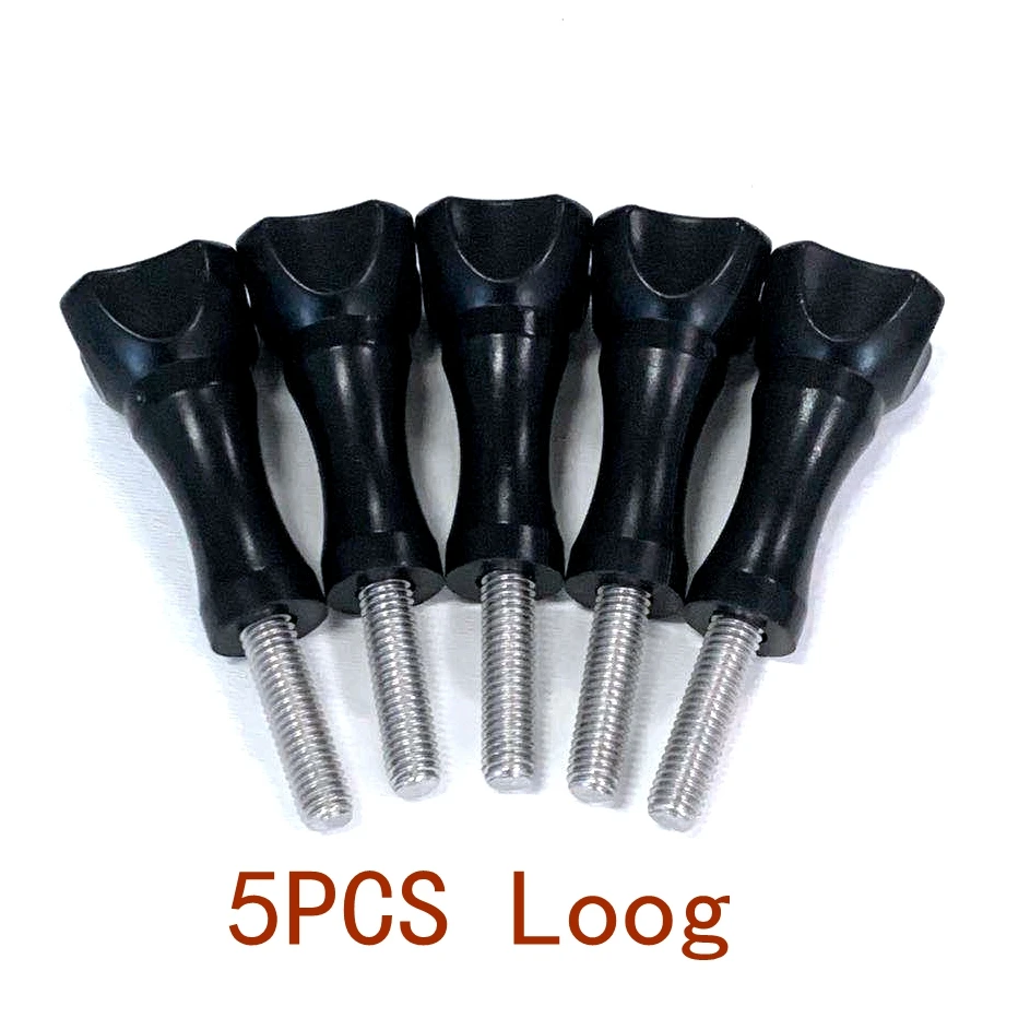 Original สั้นยาวแป้นหมุนแหวนน็อตสกรูสำหรับ Gopro Hero 3 3 + 4 5 6 7 8 9 10 11 session Fusion เคสกล้องแอ็คชั่นที่อยู่อาศัย