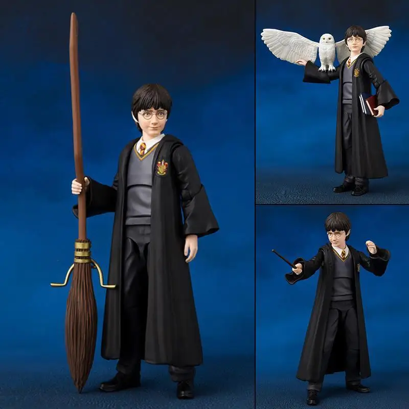Bandai – figurine d'action authentique en pierre de sorcier de Harry Potter, nouvelle figurine scellée en boîte, poupées authentiques à collectionner en boîte