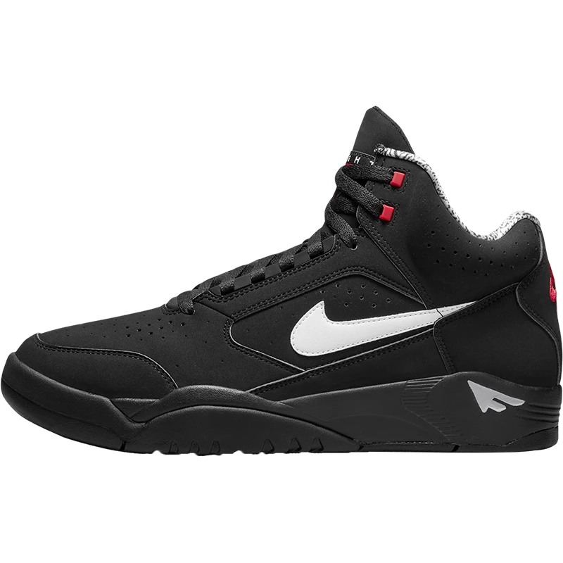 حذاء كرة السلة الأصلي Air Flight Lite Mid للرجال من Nike DQ7687-003