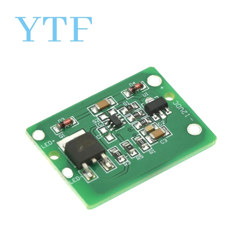 12V Capacitive Touch Switch Sensor Module Push Button Touching Key Module Jog Latch With Relay DC 6-20V 3A TTP223 Module