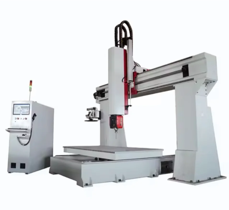 3D Printer and Carving Fiber Boat Die Mold 3D and Milling 5 Axis CNC Router