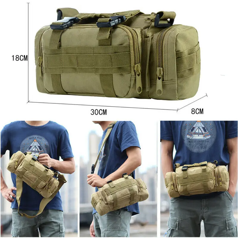 30x18x8cm CyclingBIKE Bicycle Bag Sports Handlebar Bag Waist Bag Shoulder Bag Holder Pouch mtb accessoires 8color High Capacity