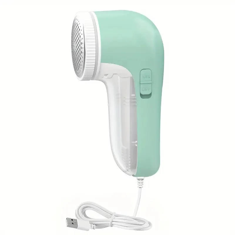 

Effortless Fabric Care: USB-Powered Portable Lint Shaver with 3 Blades - No Charging Needed, Ideal for Clothes, Sofa, Blankets -