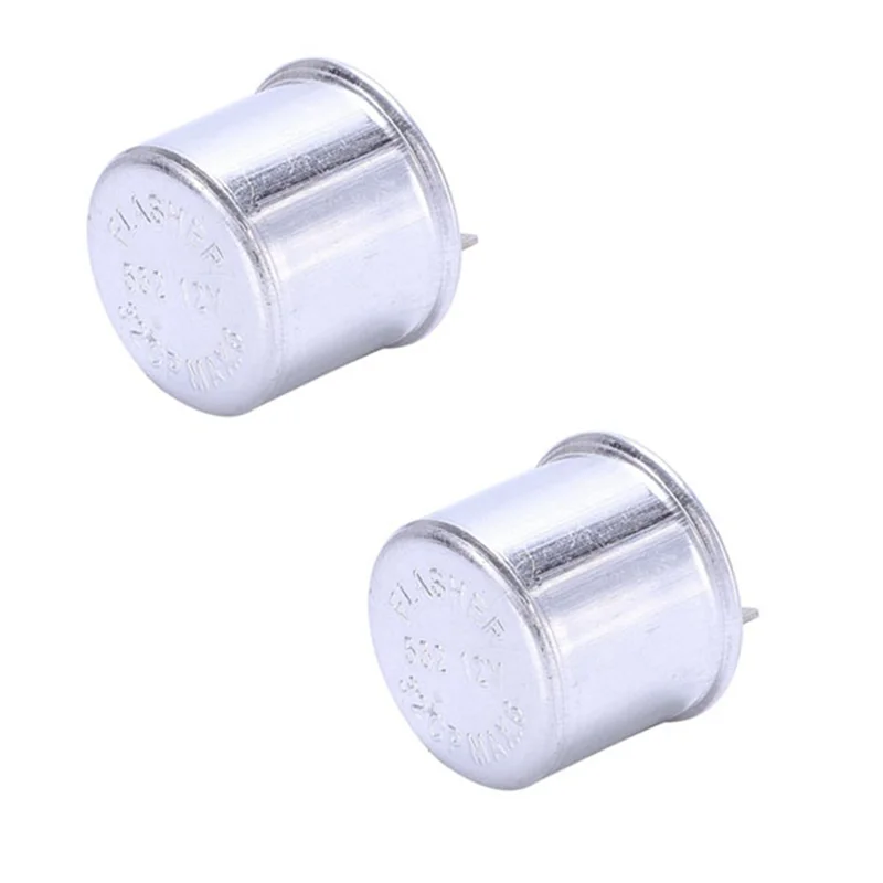 

Премиум, 2 шт., классический автомобильный мигающий блок, релейные индикаторы, флэш-блок, 12 В, указатель поворота, 2 контакта