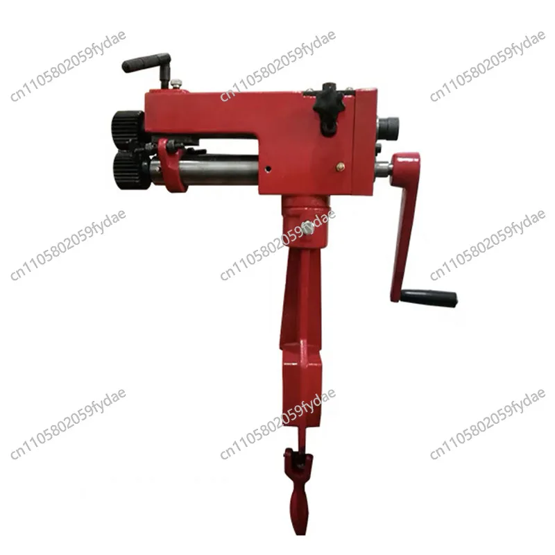 RM08 Manual Crimping Winding Machine Engraving Iron Sheet Crimping Metal Roll Forming Machine Rotation
