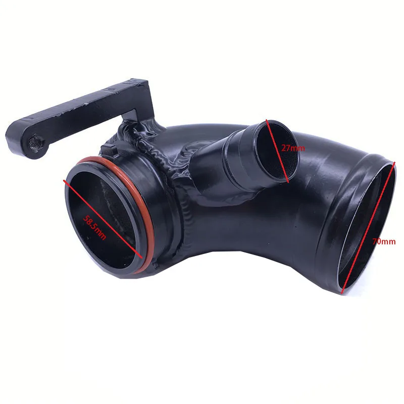 Silicone Turbo Inlet Elbow Tube Performance Intake Hose Pipe For VW Golf MK7 GTI R Audi V8 MK3 A3 S3 TT MK3 2.0T 2014+