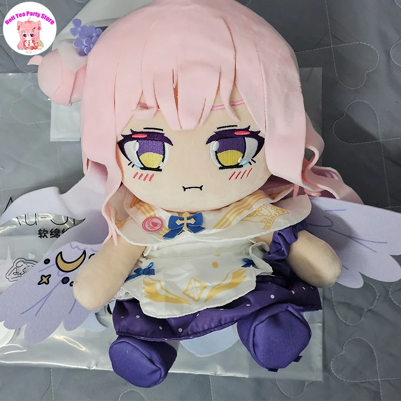 Game Blue Archive Misono Mika Kawaii Sitting Posture Figures Plush Doll Body 30cm Dress Up Cotton Plushie Pillow Toys Gift