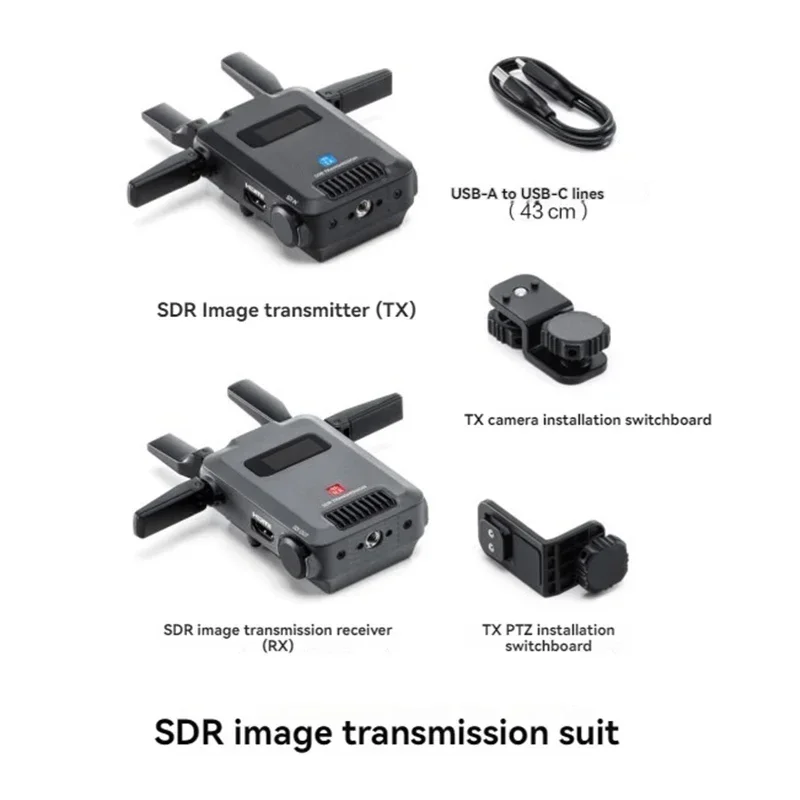 DJ SDR Transmission Combo SDR Transmission Stable & Anti-Interference 20Mbps High Bitrate 1080p FHD Image Quality Original New