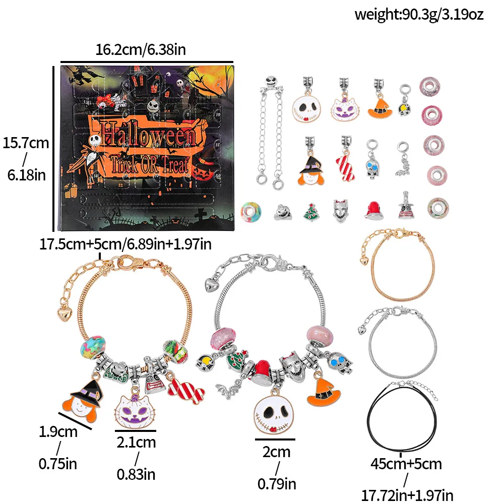 ディズニー ハロウィン ハンドデコレーション ブラインドボックス DIY 材料キット アクセサリー付き ギフトボックス