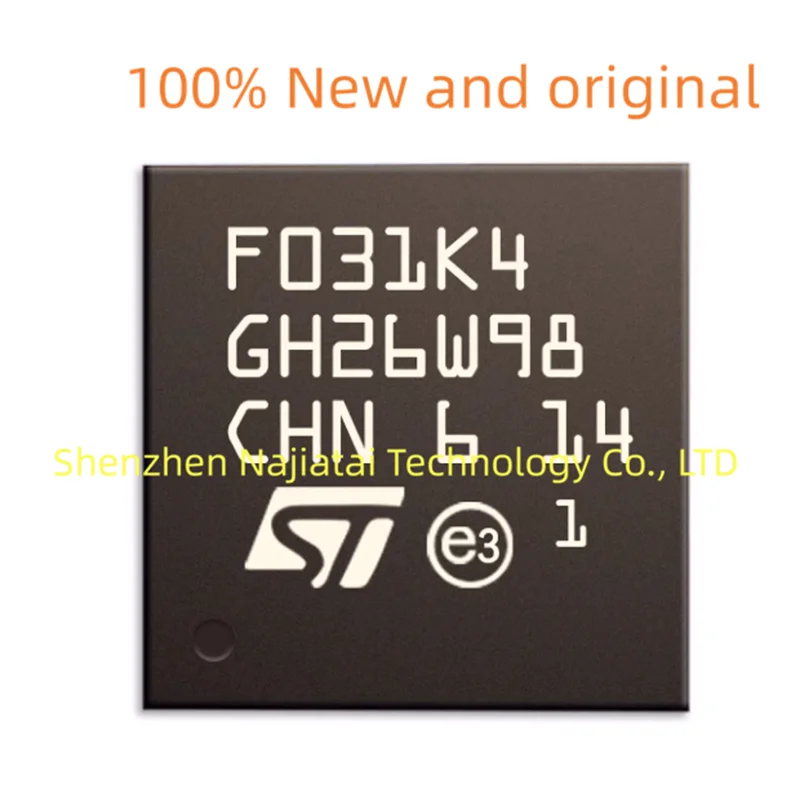 

10PCS/LOT 100% New Original STM32F031K4U6 F031K4U6 STM32 F031K4U6 QFN32 IC Chip