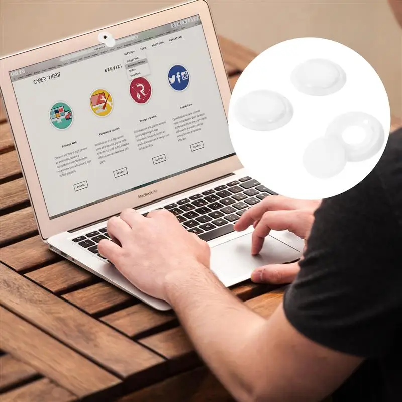 3pcs Computer Covers Laptop Webcam Privacy Cover Protective Anti-Peeping Round Privacy Cover