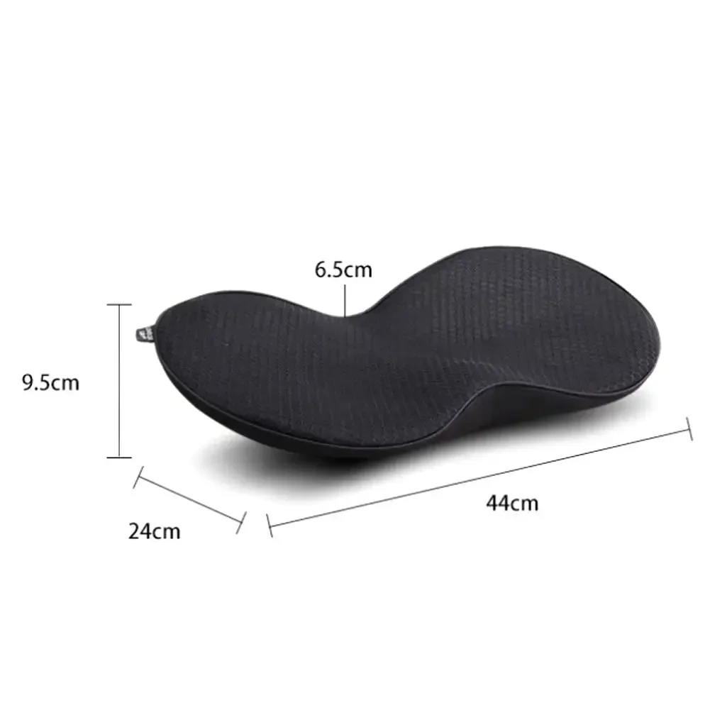 Ergonomic Office Chair Cushion Memory Foam Easy To Clean Improved Posture Support Lightweight Travel Accessory