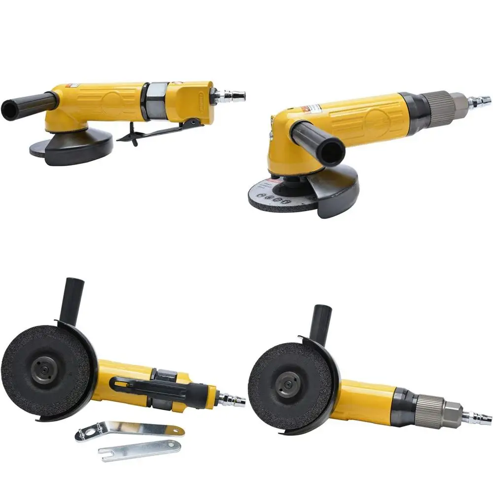 Resin Sanding Tools - High Torque 4 Pneumatic Angle Grinder, 100mm Grinder for Handheld Sanding and Punching Jobs