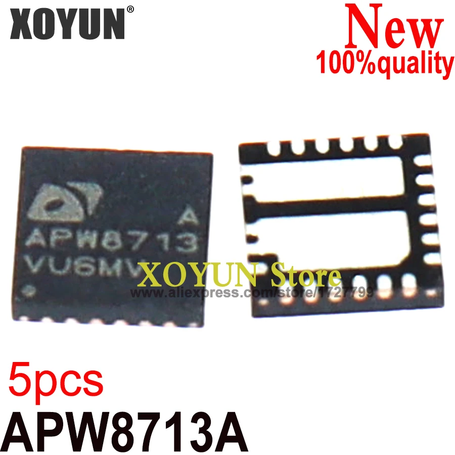 

(5 шт.) 100% Новинка Φ APW8713AQBI APW8713A QFN