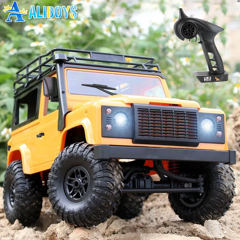 

MN90 Радиоуправляемый грузовик 1:12 Автомобиль с дистанционным управлением Альпинистский внедорожный багги Электрический автомобиль на все террасы Гоночный автомобиль Модель Детская игрушка Рождественские подарки