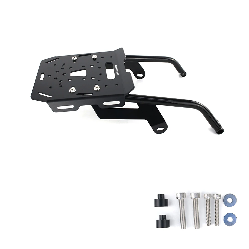 Motorcycle Luggage Holder Bracket Aluminum Fit For Aprilia Tuareg 660 2022 2023 2024 Rear Luggage Rack Extension Tuareg660