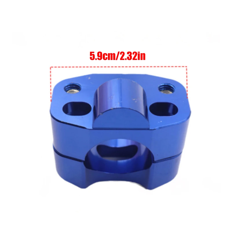 CNC Billet HandleBar Fat Bar Risers Mount Clamp Adaptor 22MM To 28MM For Pit Dirt Bike Racing Motorcycle Enduro Supermoto MX ATV