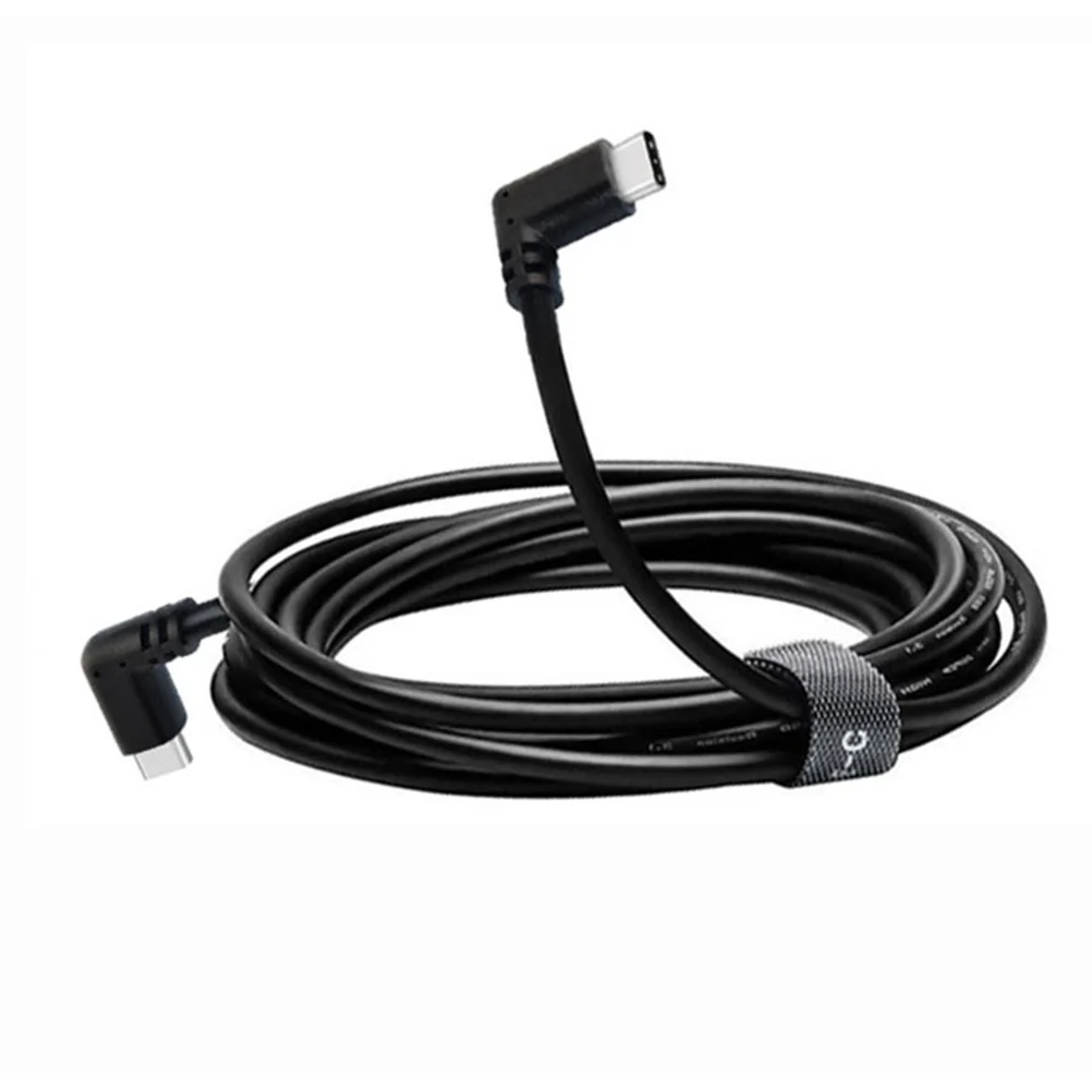 

3A Charging 10Gbps Data Transfer Double Type C 90 Degree Bend Gold Plated For Usb C Cable Durable Charge