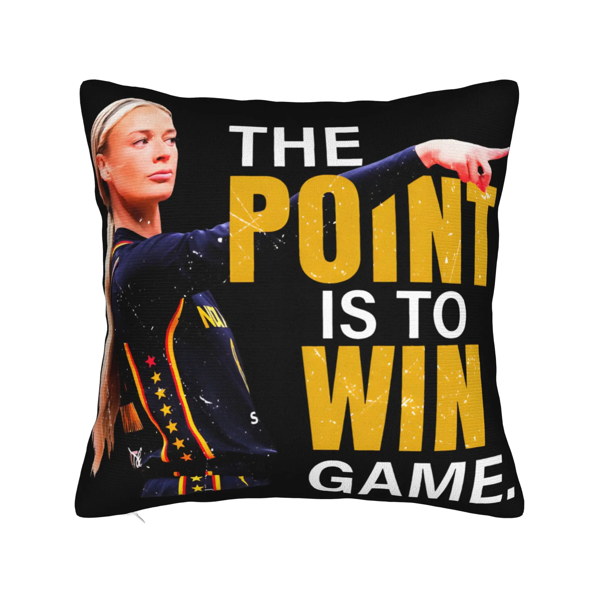 Decorative Pillow Covers Sophie Cunningham Pointing Meme Stuff Home  Throw Pillow Case Cover Drop Shipping Multiple Sizes