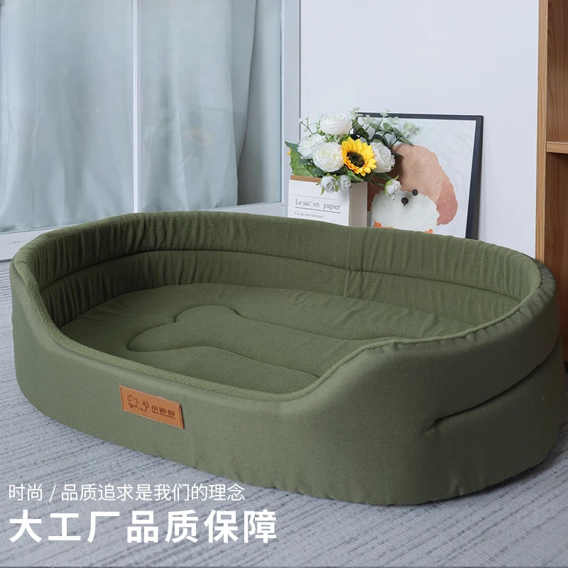 

Waterproof and Scratch-Resistant Dog Bed for All Seasons Orthopedic Dog Bed with Removable Cover for Easy Cleaning