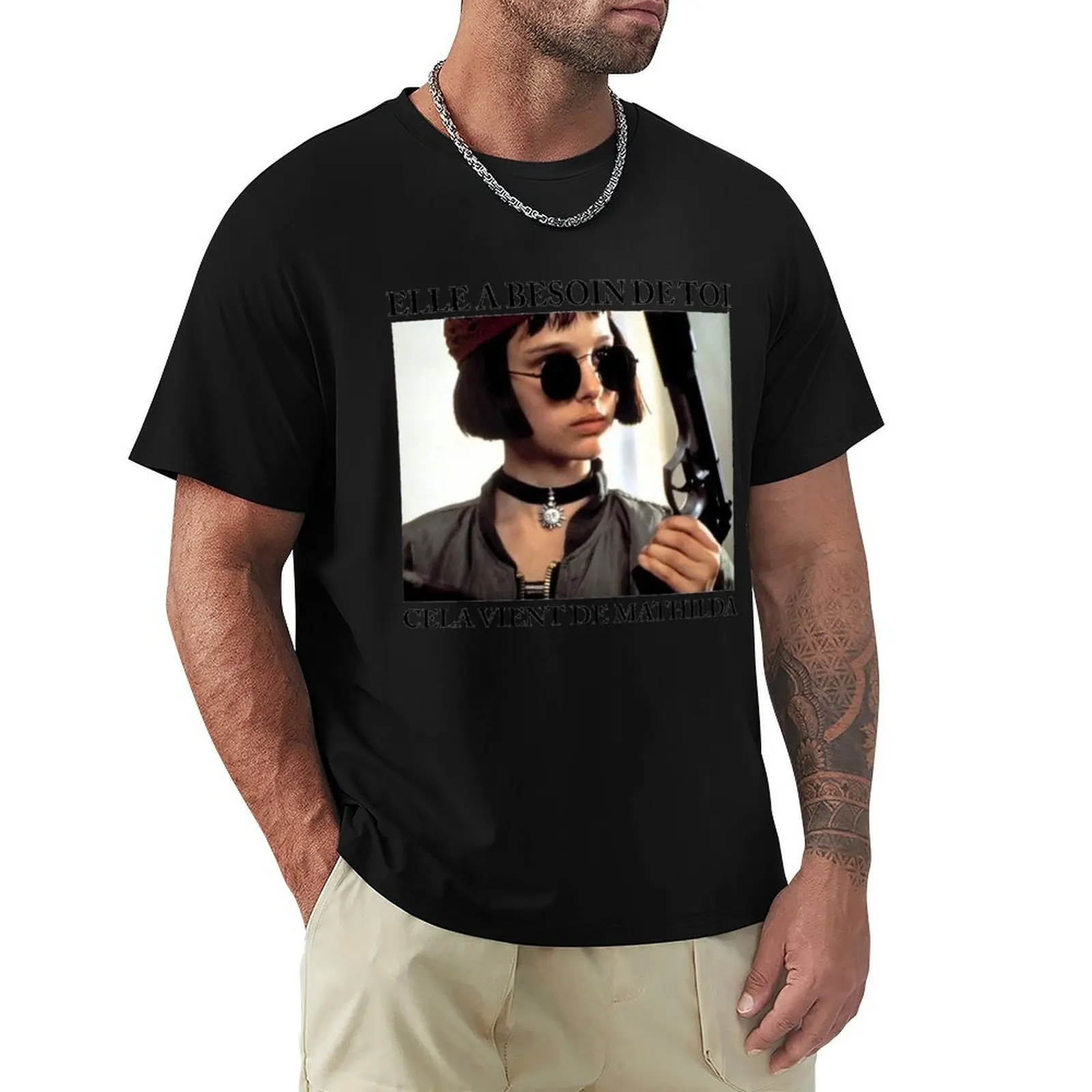 

MATHILDA T-Shirt oversize t-shirts man funny shirt cotton outfits for men