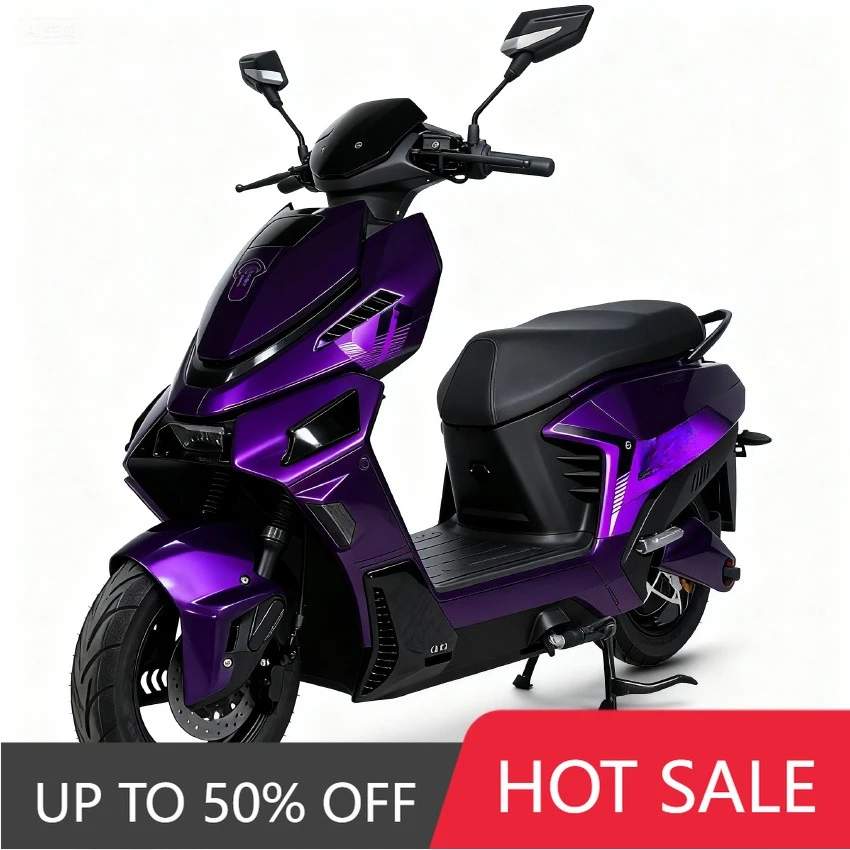 QQW 1500W 72V Electric Sport Motorcycle Off-Road Motorcycle with Brushless Motor and Scooter Function